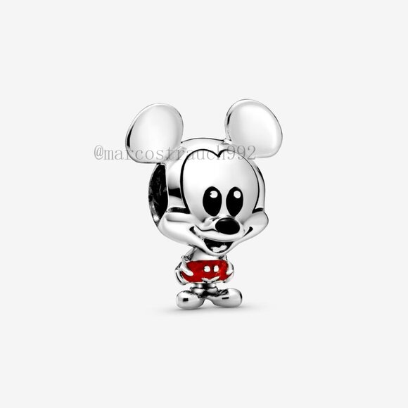 Pandora Mickey Red Pants Charm - Picture 1 of 5